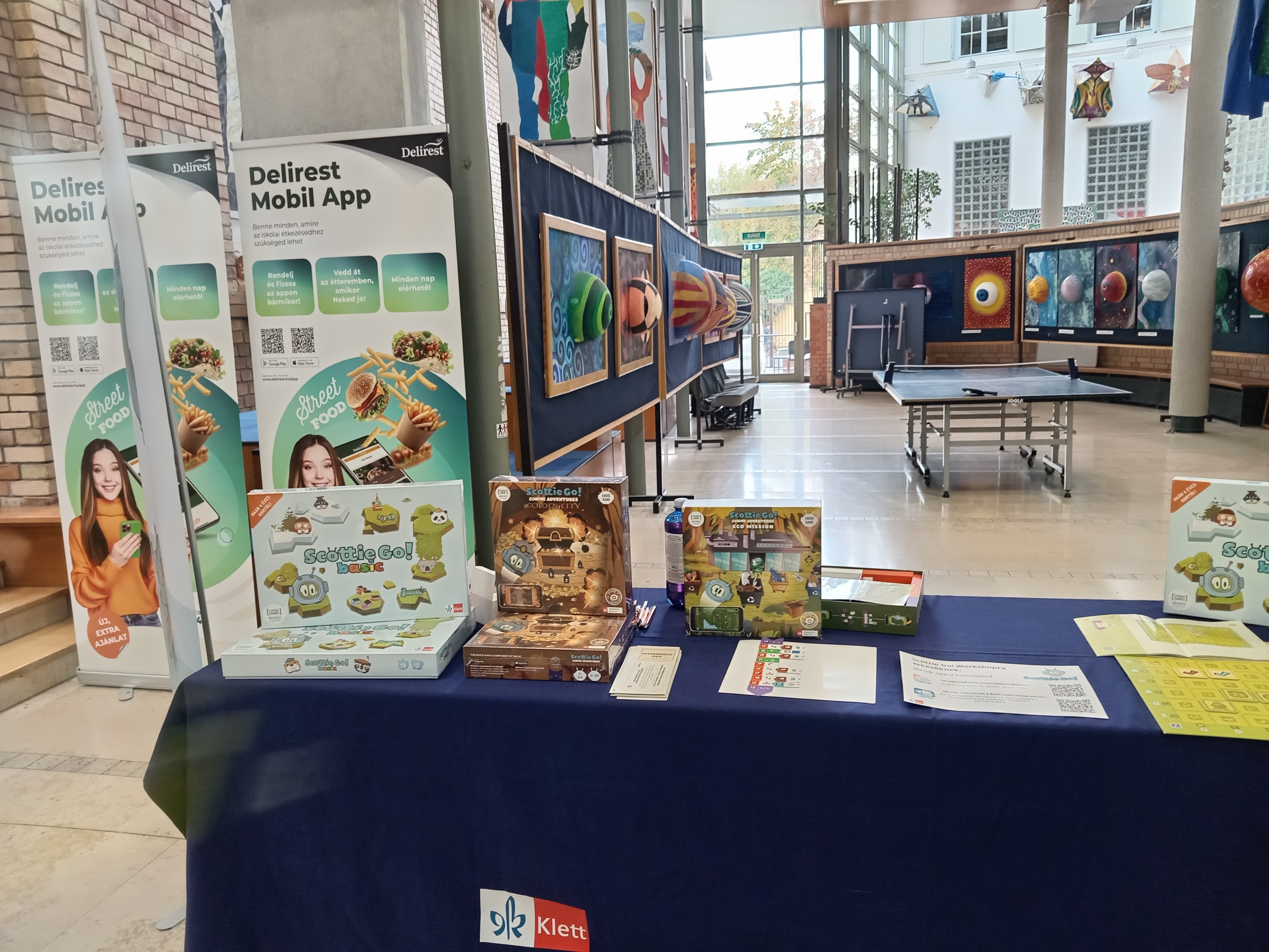 Code week - Scottie Go! stand