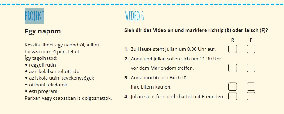 Direkt neu - Projektfeladat