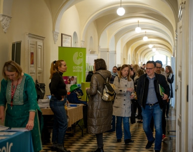 Kiállítók az Országos Némettanári Konferencián