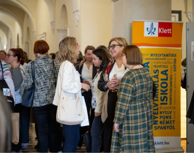Szakmai beszélgetés az  Országos Némettanári Konferencián