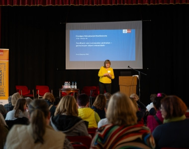 Dr. Majorosi Anna workshopja az Országos Némettanári Konferencián