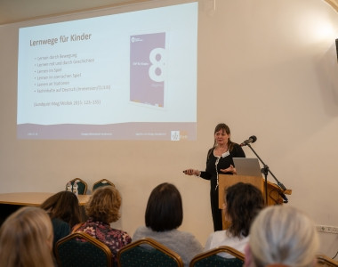 Dr. Sárvári Tünde workshopja az Országos Némettanári Konferencián
