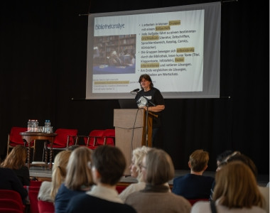 Szklenár Judit workshopja az Országos Némettanári Konferencián