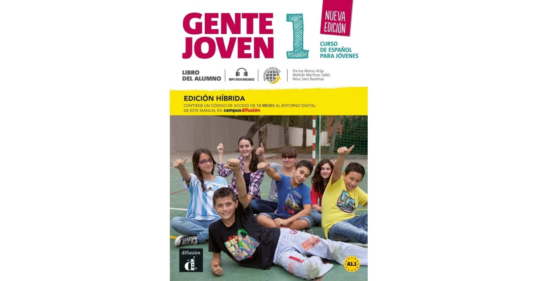 Gente joven 1 Nueva edición - Edición híbrida - Libro del alumno