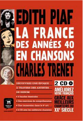 La France des années 40 en chansons - Bande dessinée + 2 CD