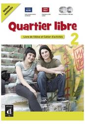 Quartier libre 2 Livre de l'éléve CD et DVD et Magazie