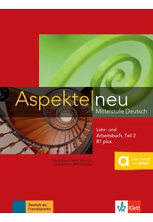 Aspekte neu B1plus Lehr- und Arbeitsbuch mit Audio-CD, Teil 2