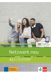Netzwerk neu A2.1 Kurs  und Übungsbuch mit Audios und Videos
