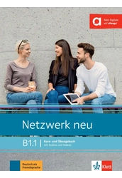 Netzwerk neu B1.1 Kurs- und Übungsbuch mit Audios und Videos