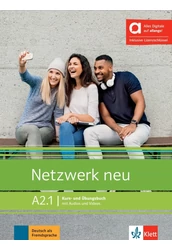 Netzwerk neu A2.1 Kurs und Übungsbuch - Hybride Ausgabe allango