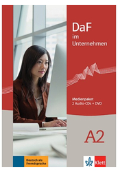 DaF im Unternehmen A2 Medienpaket (2 Audio-CDs + DVD)