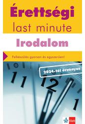 Érettségi - Last minute - Irodalom