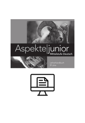 Aspekte junior B1 plus Lehrerhandbuch - digital