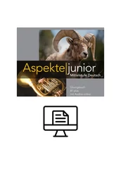 Aspekte junior B1 plus Übungsbuch - digital