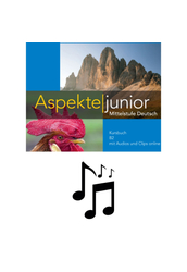 Aspekte junior B2 - Tankönyv hanganyaga