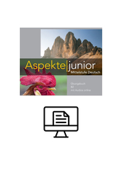 Aspekte junior B2 Übungsbuch - digital