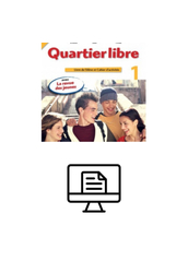Quartier libre 1. Livre de l'éléve Online lapozható  verzió
