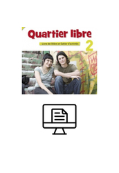 Quartier libre 2. Livre de l'éléve Online lapozható  verzió