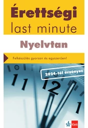 Érettségi Last minute - Nyelvtan