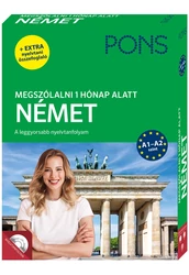 PONS Megszólalni 1 hónap alatt Német plusz CD és ONLINE hanganyag