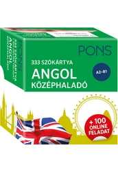 PONS 333 szókártya Angol középhaladó plusz 100 online feladat