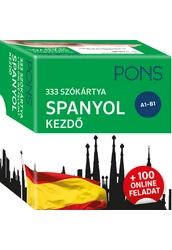 PONS 333 szókártya SPANYOL kezdő plusz 100 online feladat