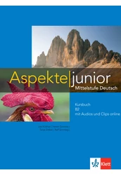Aspekte junior B2 Kursbuch mit Audios und Clips online