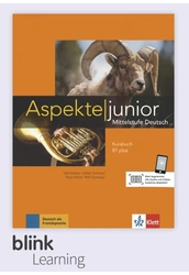 Aspekte junior B1 Plus Kursbuch - Digitale Ausgabe mit LMS - Tanári verzió