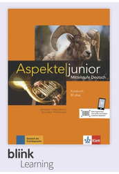 Aspekte junior B1 Plus Kursbuch - Digitale Ausgabe mit LMS - Tanulói verzió