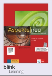 Aspekte neu B1 plus Lehrbuch Digitale Ausgabe mit LMS Tanulói verzió