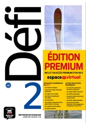 Défi 2  Livre de l’élélve et CD audio et CD audio Code Premium un an