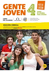 Gente joven 4 Nueva edición Libro del alumno híbrida