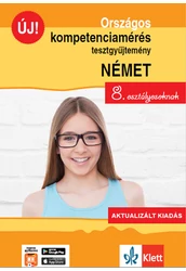 Országos kompetenciamérés tesztgy. NÉMET nyelv  8. oszt.  Aktualizált kiadás és Ingyenes Applikáció