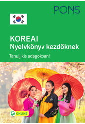PONS KOREAI Nyelvkönyv kezdőknek plusz ONLINE letölthető hanganyag