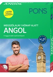 PONS Megszólalni 1 hónap alatt ANGOL Könyv és hanganyag