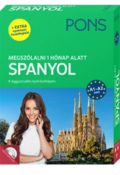 PONS Megszólalni 1 hónap alatt SPANYOL Könyv és hanganyag