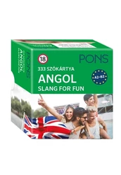 PONS Szókártyák Angol Slang for Fun 333 Szó