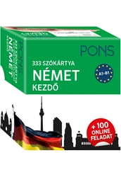 PONS 333 szókártya Német kezdő plusz 100 online feladat