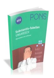 PONS Substantiv-Tabellen – Ungarisch