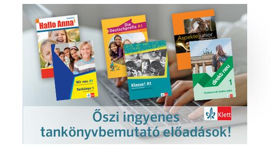 Jelentkezzen ingyenes tankönyvbemutató előadásainkra!