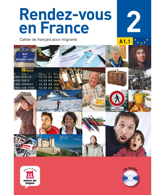 Rendezvous en France 2 A1.1 Cuaderno et CD