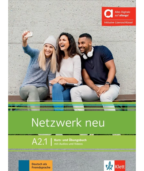 Netzwerk neu A2.1 Kurs und Übungsbuch - Hybride Ausgabe allango