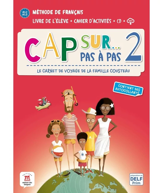 Cap sur pas á pas 2 Livre Cahier