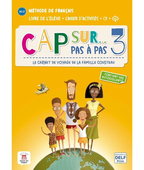 Cap sur pas á pas 3 Livre Cahier