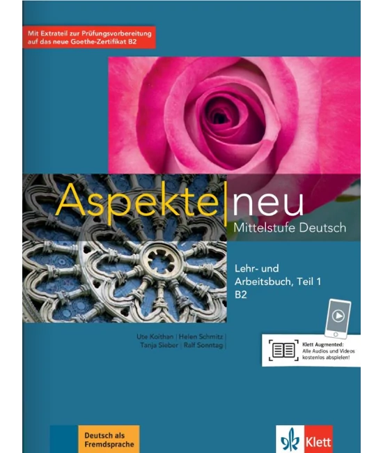 Aspekte neu B2 Lehr- und Arbeitsbuch mit Audio-CD, Teil 1