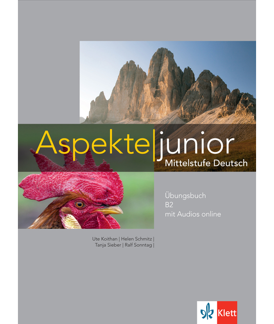 Aspekte junior B2 Übungsbuch mit Audios online