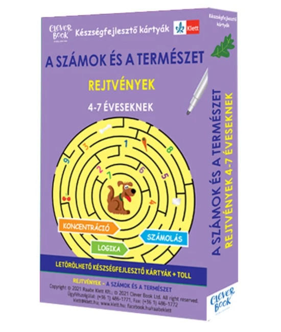 A számok és a természet - Rejtvények 4-7 éveseknek