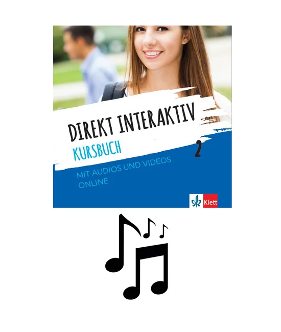 Direkt interaktiv. Kursbuch 2 mit Audios und Videos online - Hanganyag