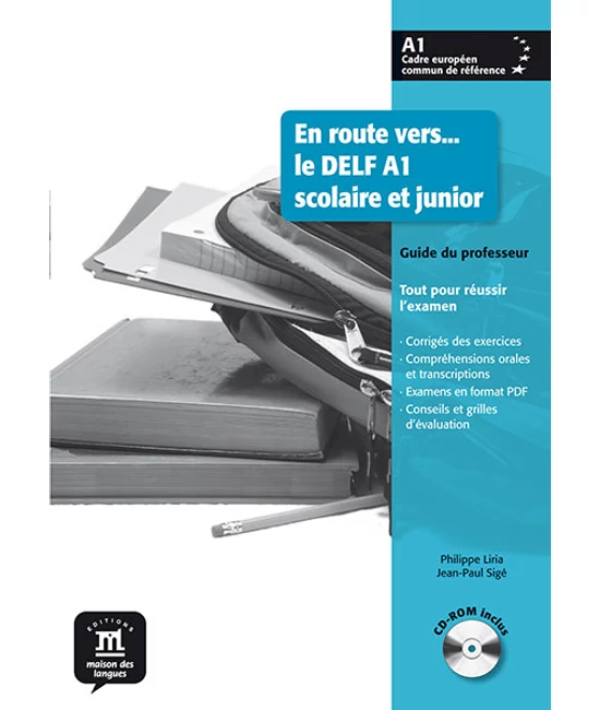 En route vers... le DELF A1 scolaire et junior A1 LHB et CDROM