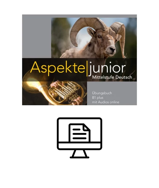 Aspekte junior B1 plus Übungsbuch - digital
